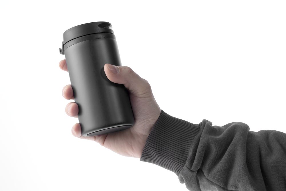 Термостакан Canella, черный / Миниатюра WWW (1000)