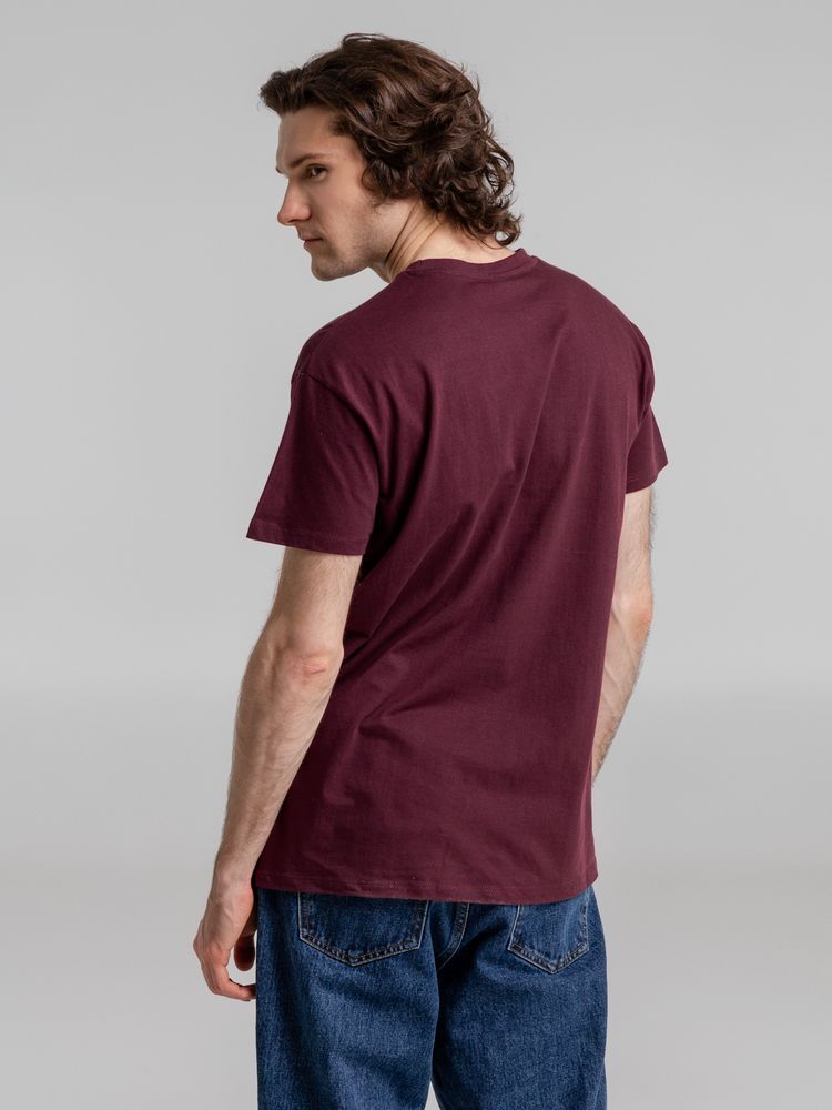 Футболка Imperial 190, бордовая / Миниатюра WWW (1000)