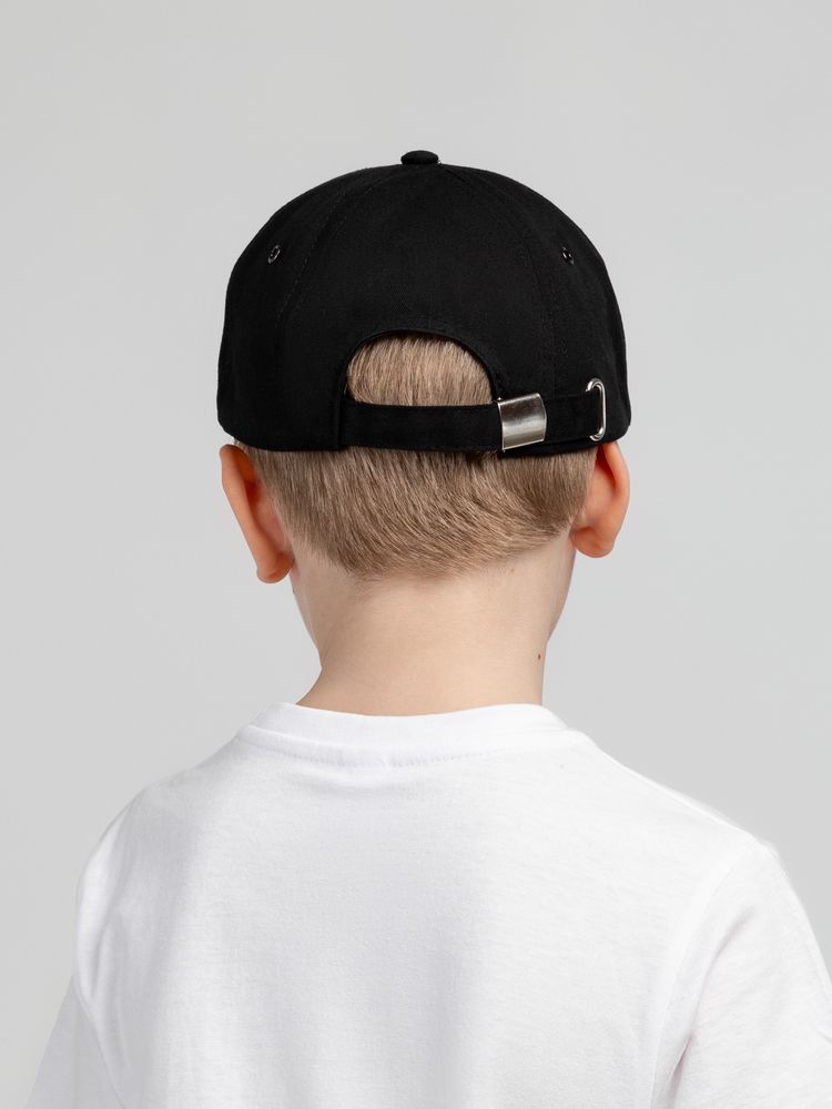 Бейсболка детская Capture Kids, черная / Миниатюра WWW (1000)