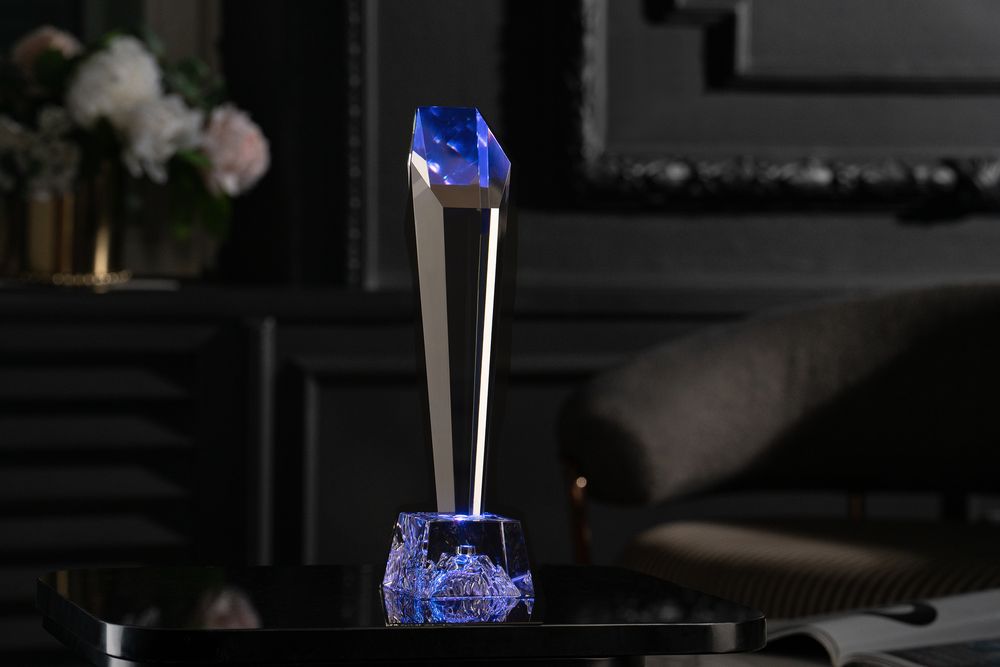 Стела Afterglow с подсветкой, большая, в подарочной упаковке / Миниатюра WWW (1000)