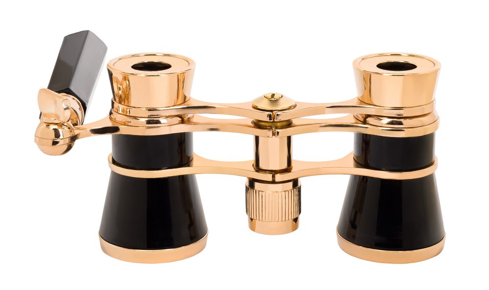 Театральный бинокль-лорнет Broadway 325E, черный / Миниатюра WWW (1000)