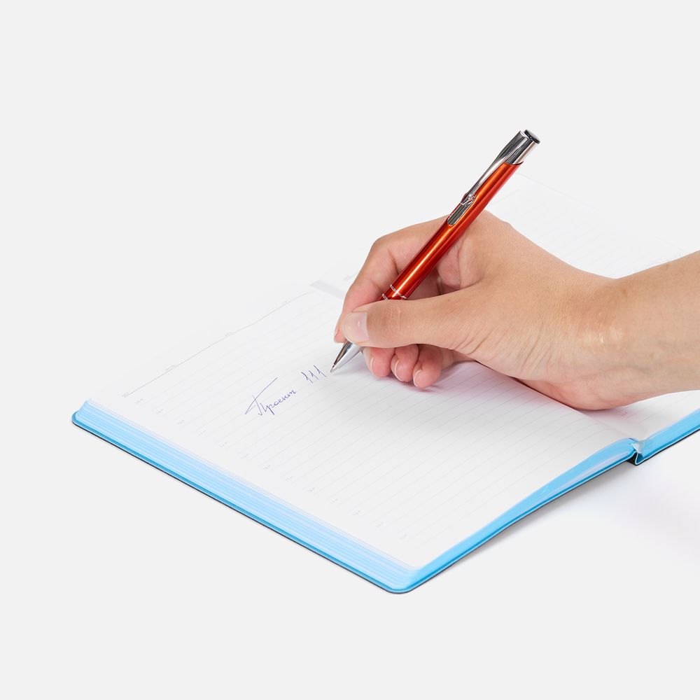 Ручка шариковая Keskus, оранжевая / Миниатюра WWW (1000)