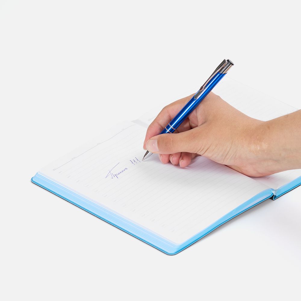 Ручка шариковая Keskus, ярко-синяя / Миниатюра WWW (1000)