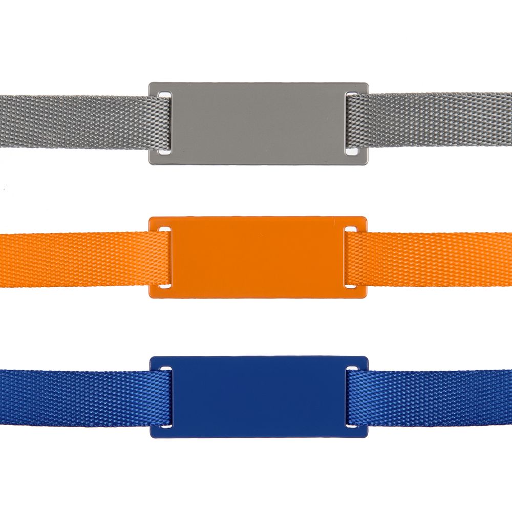 Шильдик металлический Kova, серебристый / Миниатюра нанесения (1000)