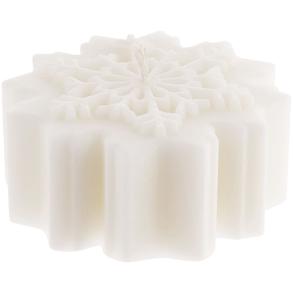 Свеча Snowflame 1, белая / Миниатюра WWW (1000)