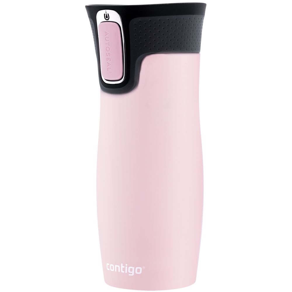 Термостакан Contigo West Loop, вакуумный, розовый / Миниатюра WWW (1000)
