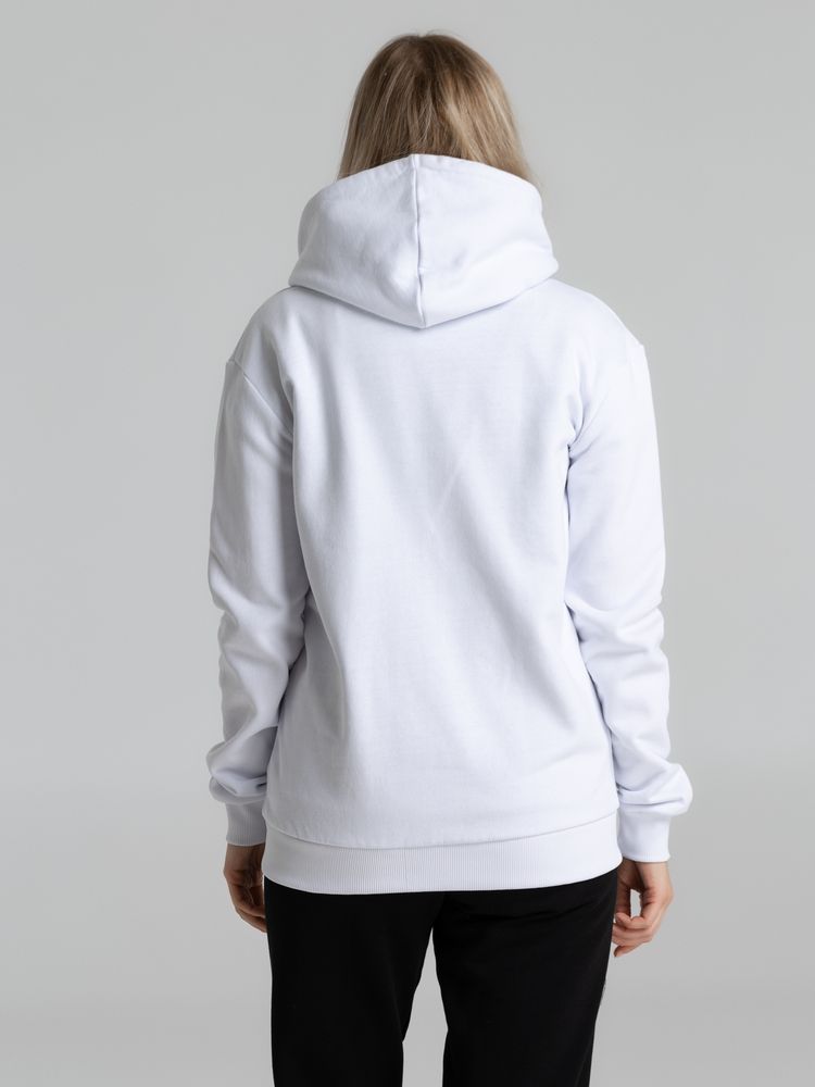 Толстовка на молнии с капюшоном Unit Siverga Heavy, белая / Миниатюра WWW (1000)