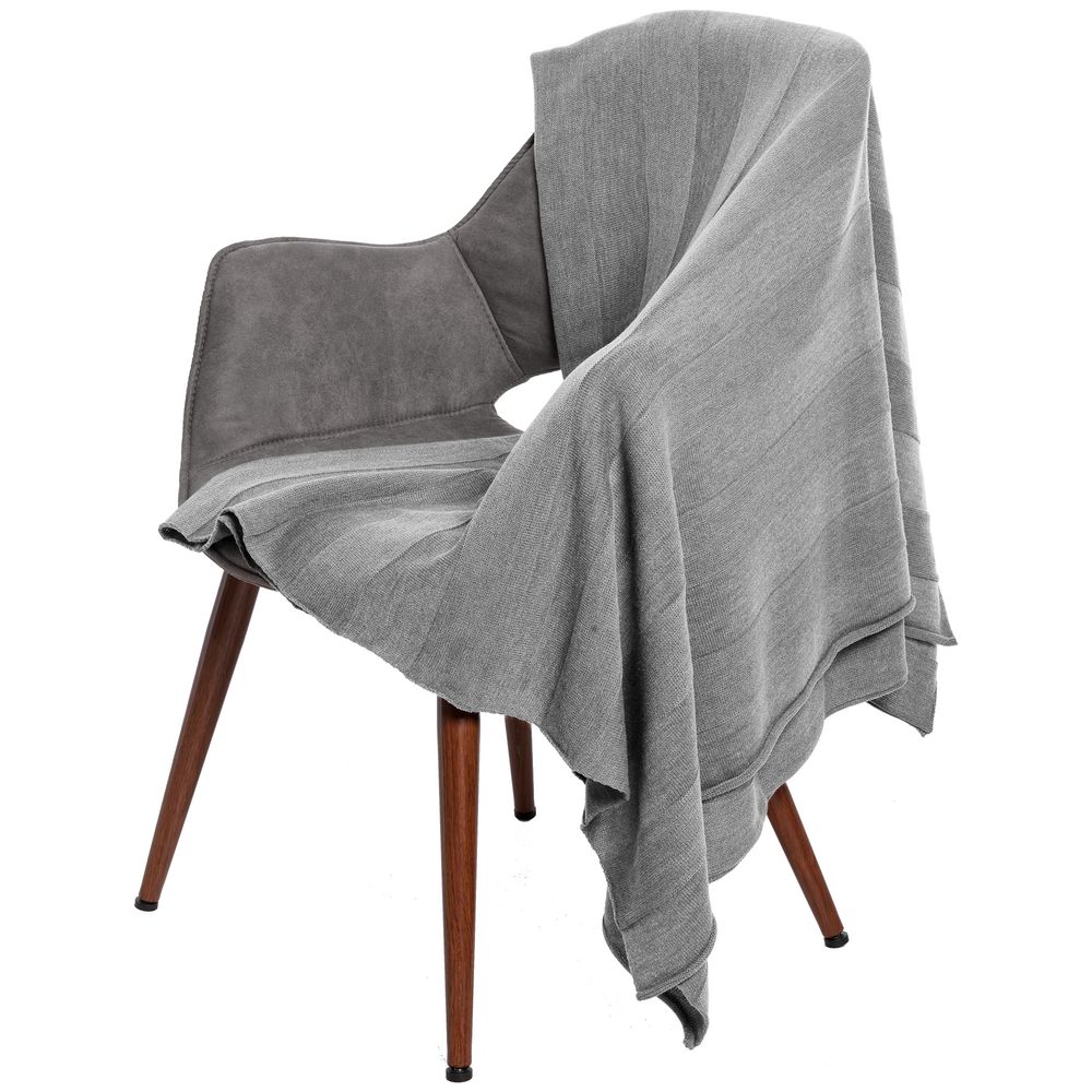 Плед Pleat, светло-серый / Миниатюра WWW (1000)