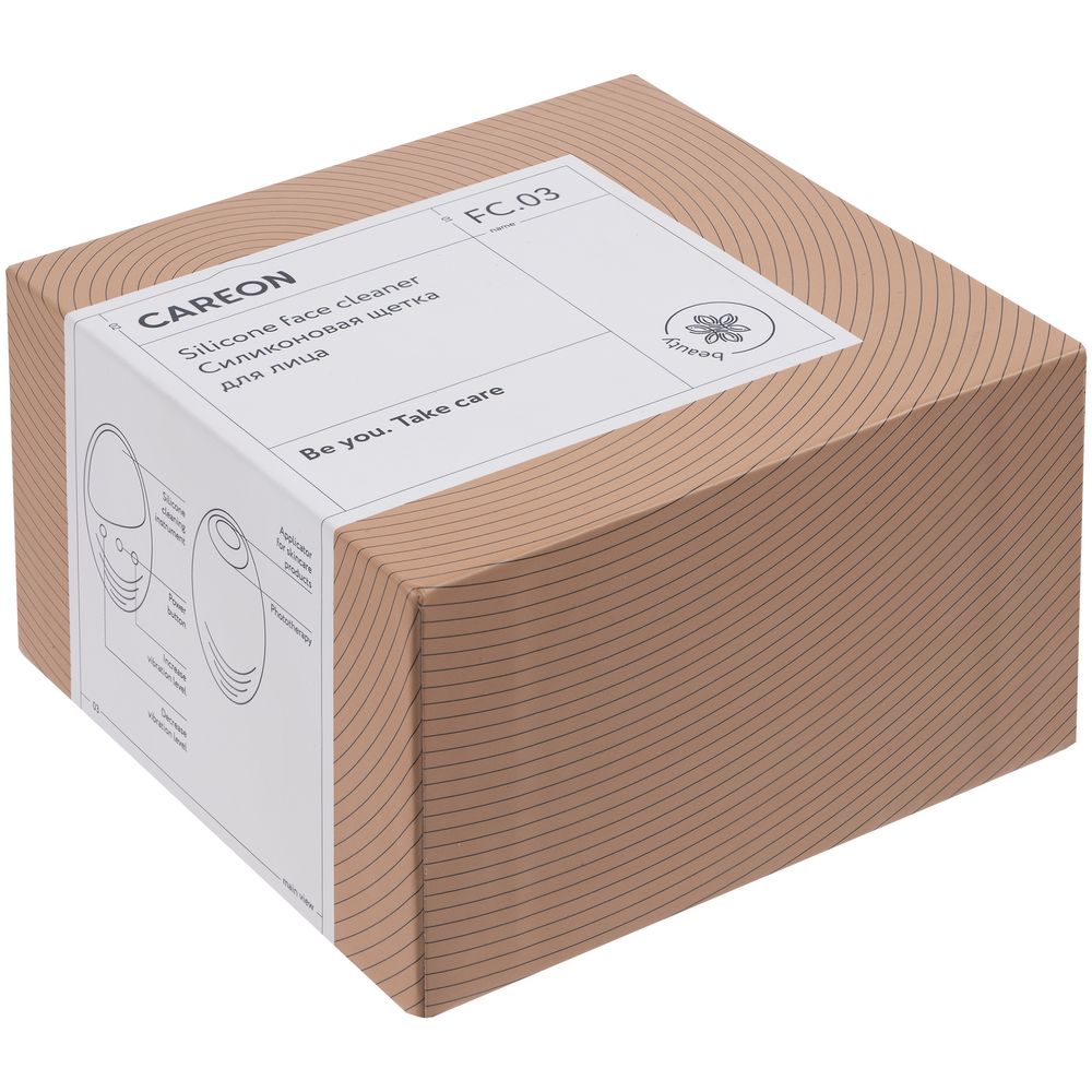 Силиконовая щетка для лица FC03, розовая / Миниатюра (упак) (1000)