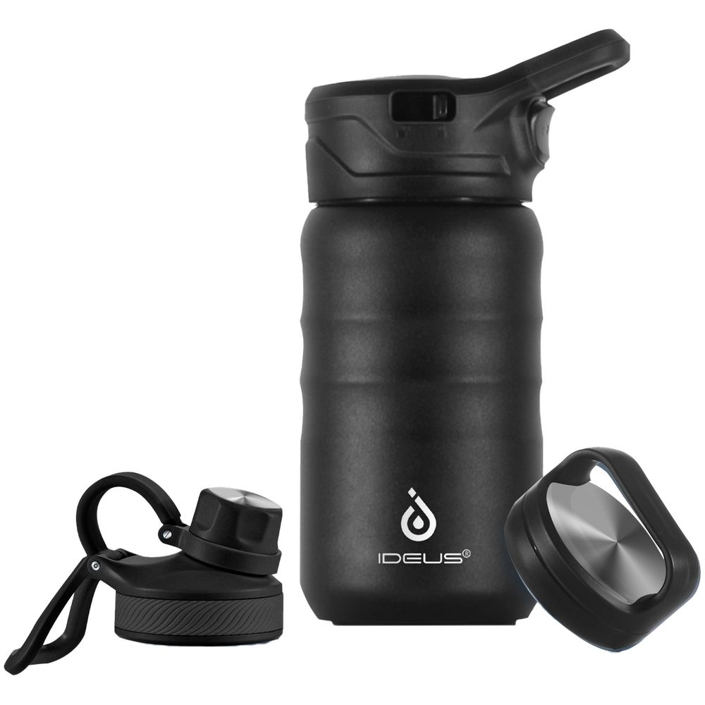 Термобутылка Fujisan, черная / Миниатюра WWW (1000)