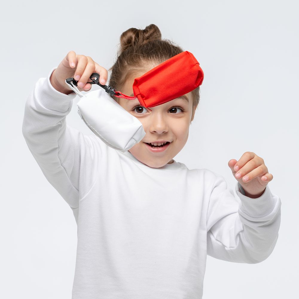 Набор Hobby с цветными карандашами, ластиком и точилкой, красный / Миниатюра WWW (1000)