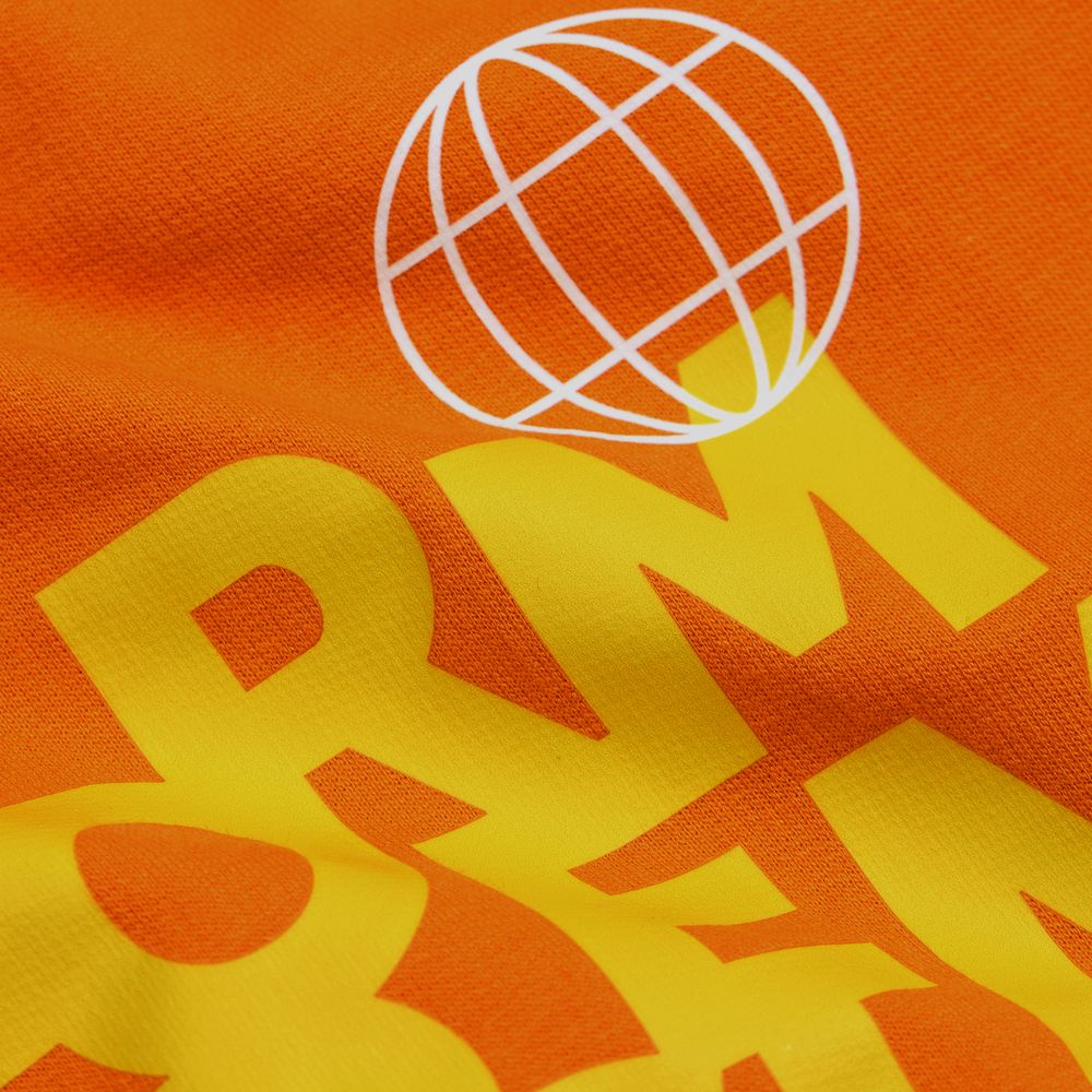 Худи Kirenga 2.0, оранжевое / Миниатюра нанесения (1000)