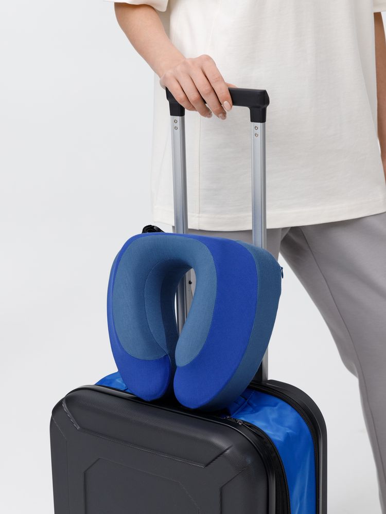 Чемодан Platta, черный с синим / Миниатюра WWW (1000)