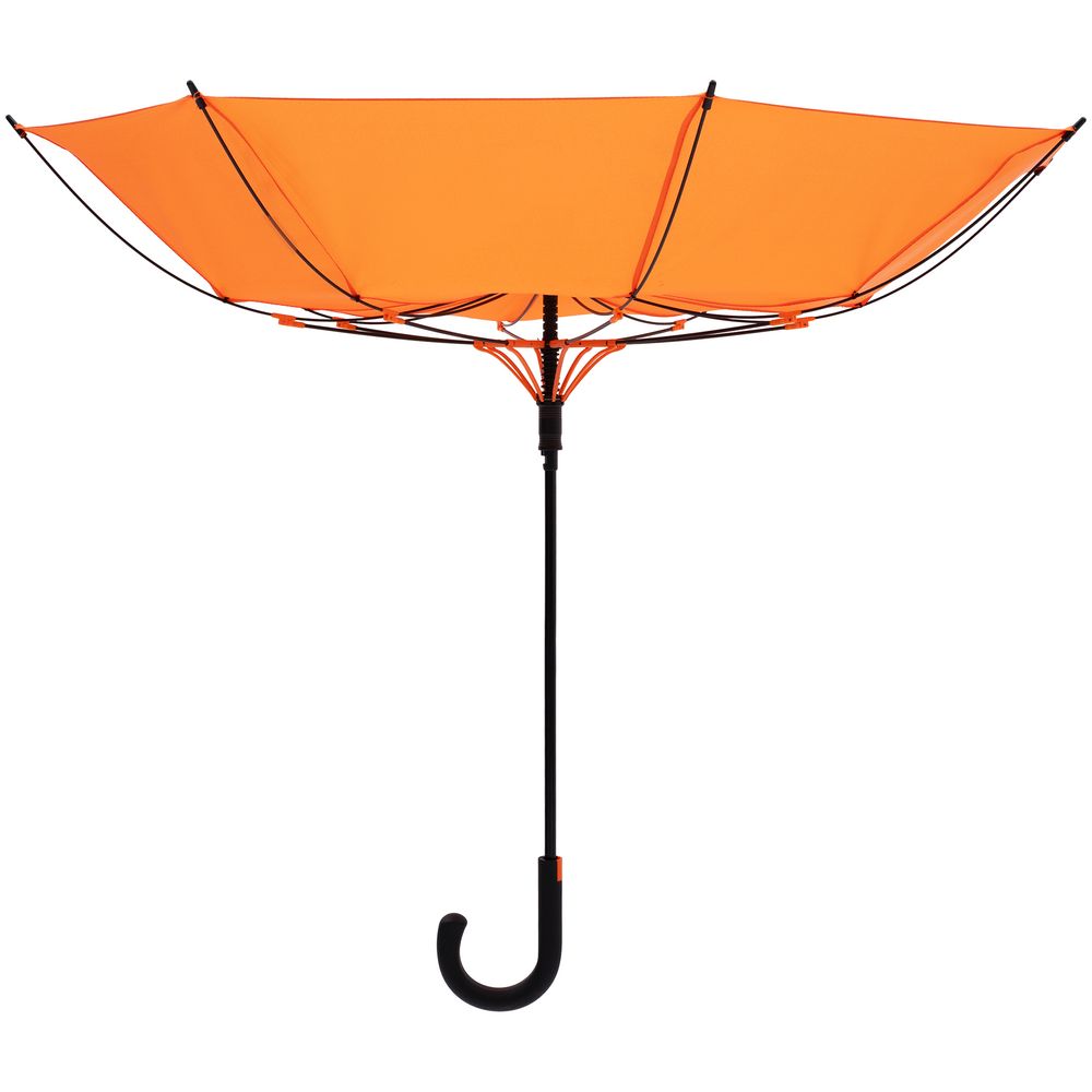 Зонт-трость Undercolor с цветными спицами, оранжевый / Миниатюра WWW (1000)