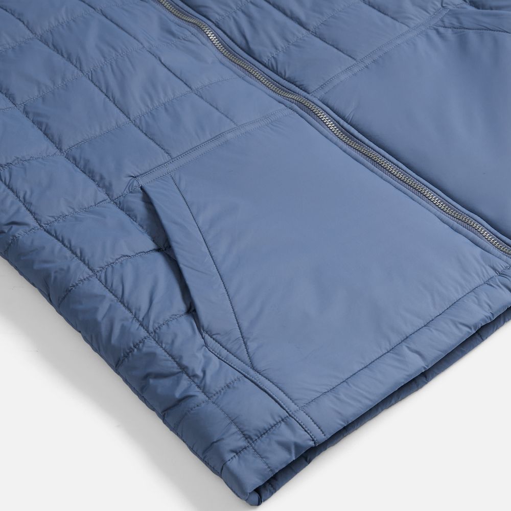 Жилет унисекс Warmbridge, синий (джинс) / Миниатюра WWW (1000)