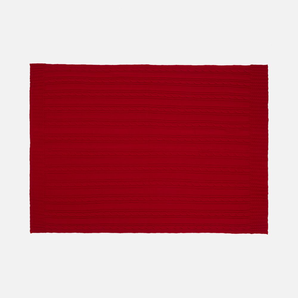 Плед Remitti, красный / Миниатюра WWW (1000)