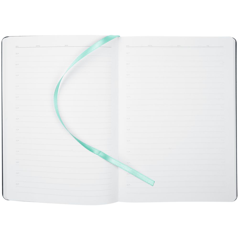 Ежедневник Costar, недатированный, бирюзовый / Миниатюра WWW (1000)