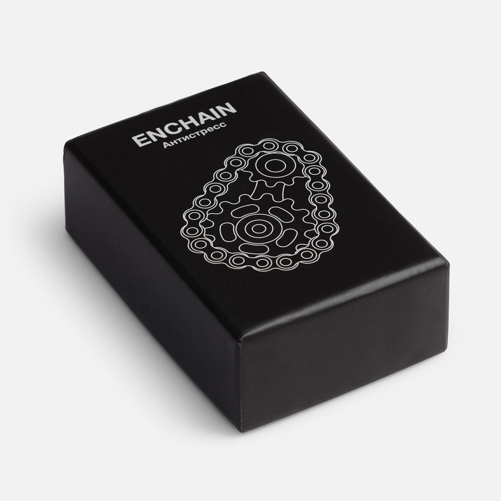 Антистресс Enchain, серебристый / Миниатюра WWW (1000)