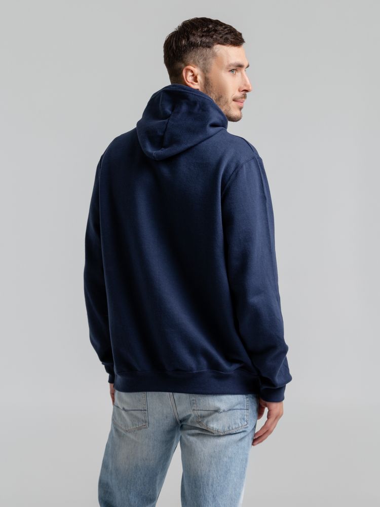 Толстовка с капюшоном Snake II темно-синяя / Миниатюра WWW (1000)