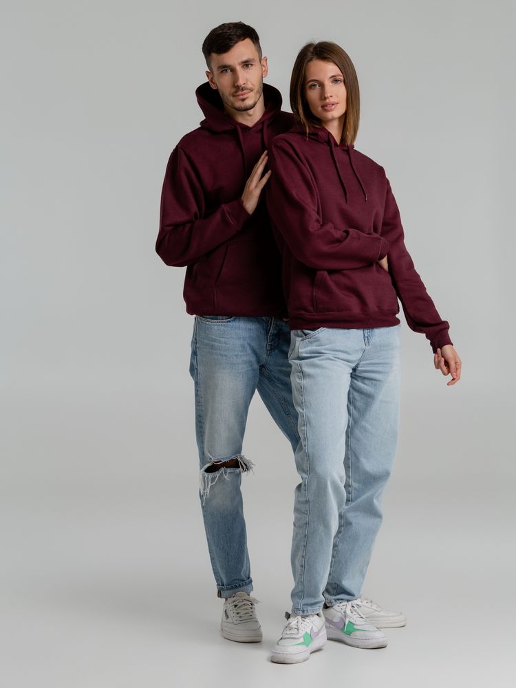 Толстовка с капюшоном Snake II бордовая / Миниатюра WWW (1000)