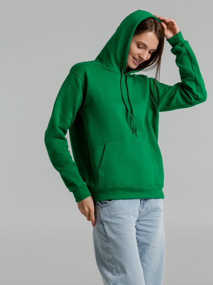 Толстовка с капюшоном Snake II ярко-зеленая / Миниатюра WWW (1000)