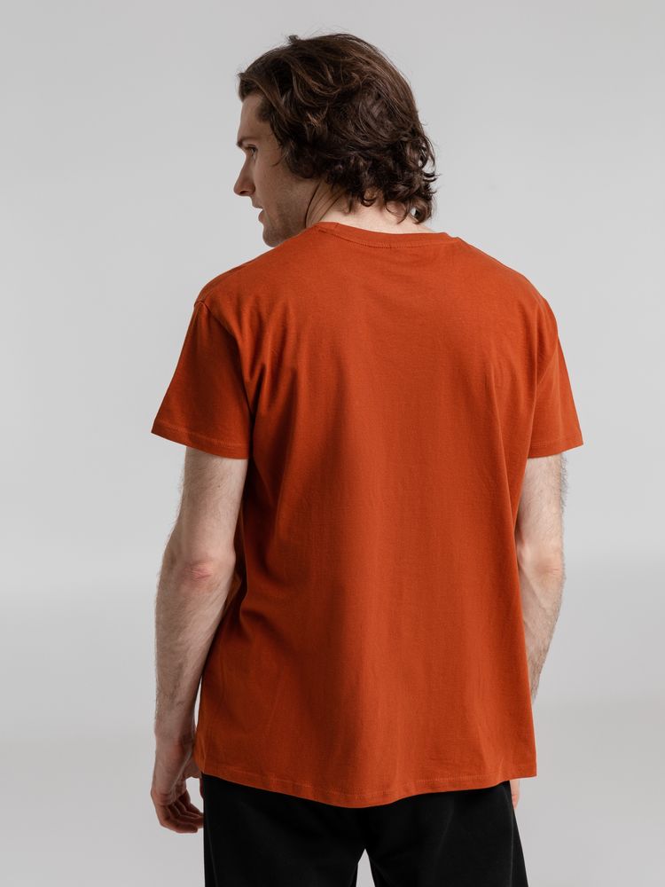 Футболка Imperial 190, коричневая (терракотовая) / Миниатюра WWW (1000)