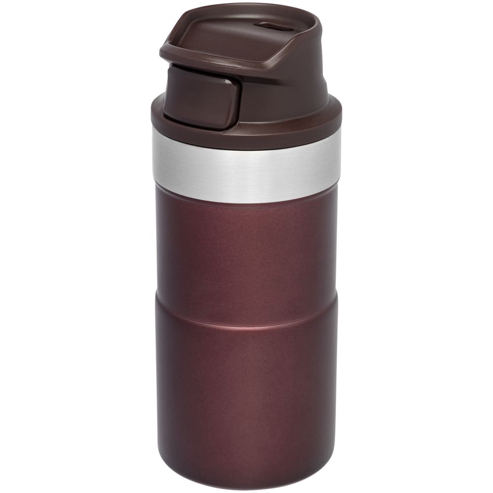Термокружка Stanley Classic One Hand 2.0 250, бордовая / Миниатюра WWW (1000)