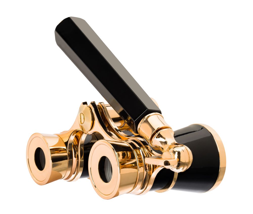 Театральный бинокль-лорнет Broadway 325E, черный / Миниатюра WWW (1000)