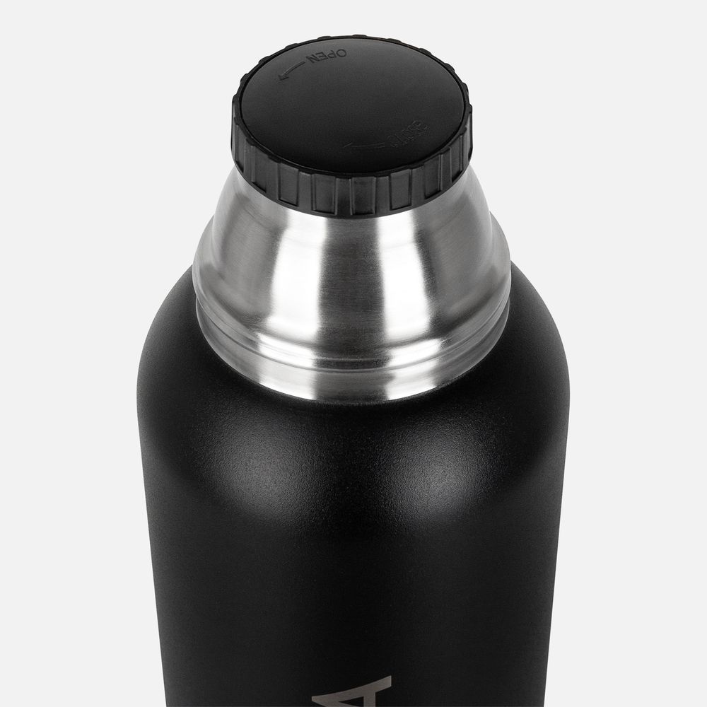 Термос Relaxika 1600 со стикерпаком, черный / Миниатюра WWW (1000)