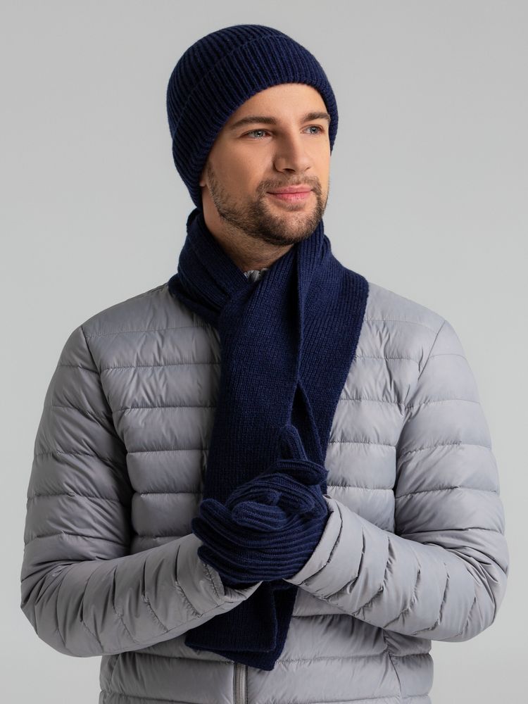 Шапка Bernard, темно-синяя / Миниатюра WWW (1000)