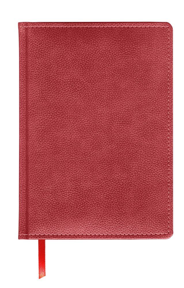 Ежедневник Sagrin, недатированный, красный / Миниатюра WWW (1000)