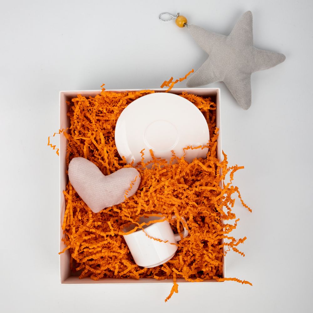 Бумажный наполнитель Chip, оранжевый / Миниатюра WWW (1000)