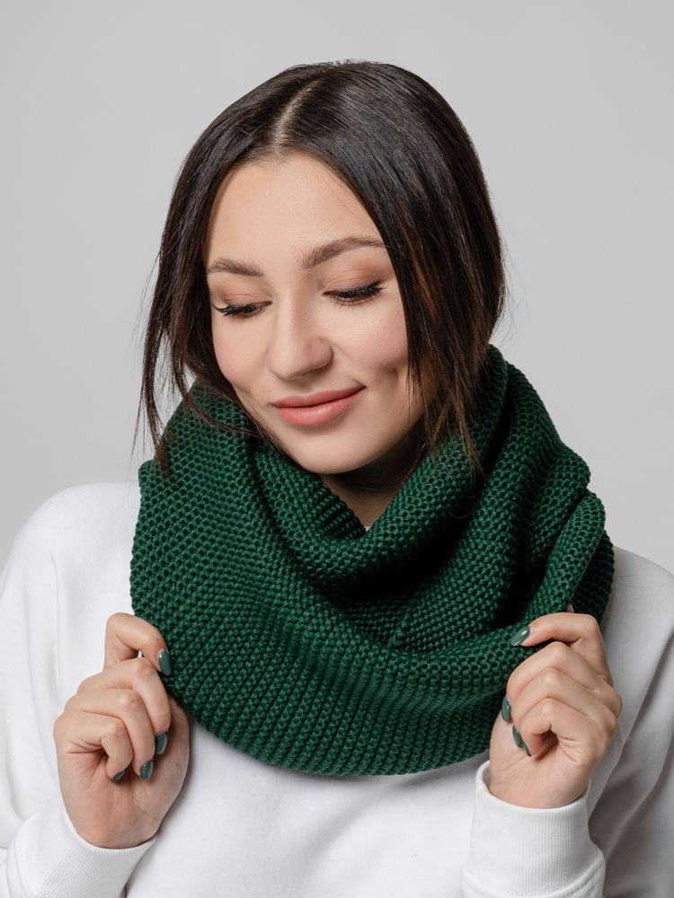 Снуд Brugge, зеленый / Миниатюра WWW (1000)