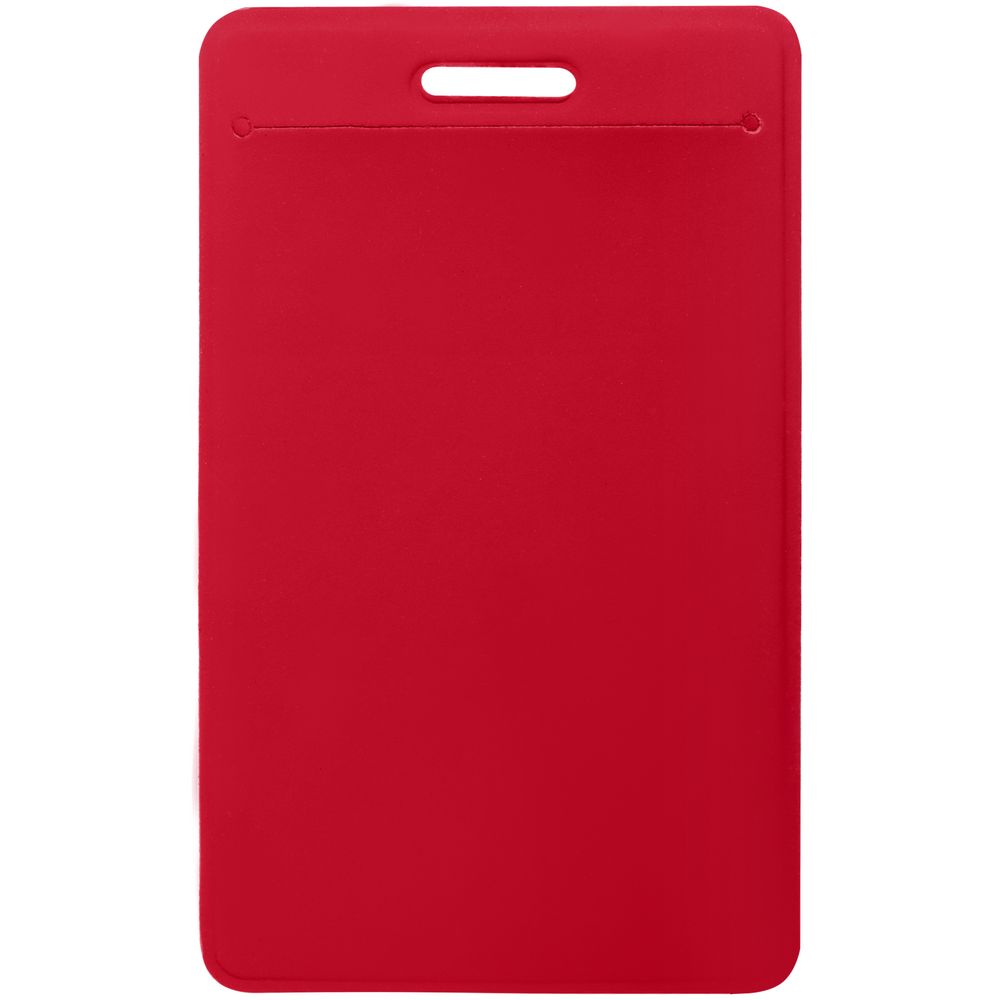 Чехол для пропуска с ретрактором Dorset, красный / Миниатюра WWW (1000)