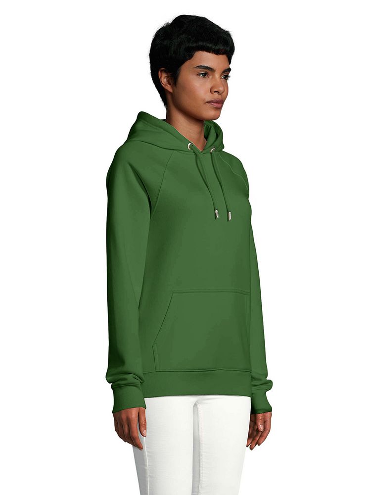 Толстовка унисекс Stellar, темно-зеленая / Миниатюра WWW (1000)