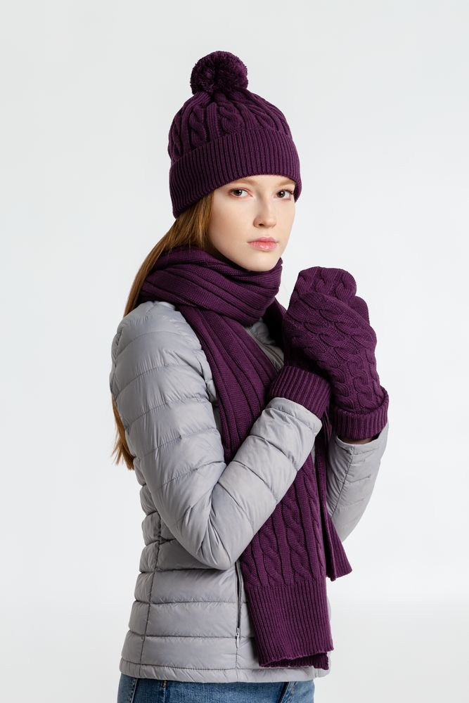 Шапка Heat Trick, баклажановая / Миниатюра WWW (1000)