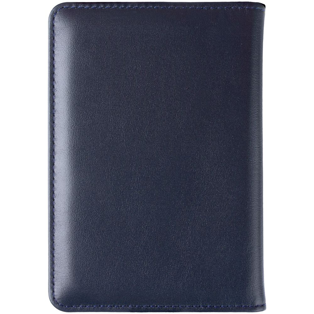 Обложка для паспорта Signature, синяя с голубым / Миниатюра WWW (1000)