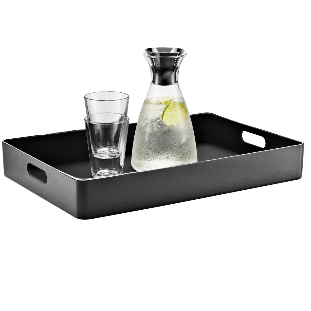 Поднос для сервировки Kitchen, черный / Миниатюра WWW (1000)