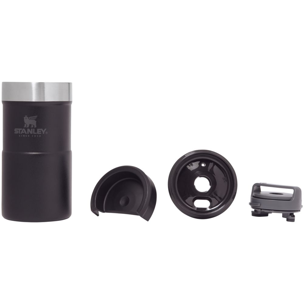Термокружка Stanley Classic Neverleak 250, черная / Миниатюра WWW (1000)
