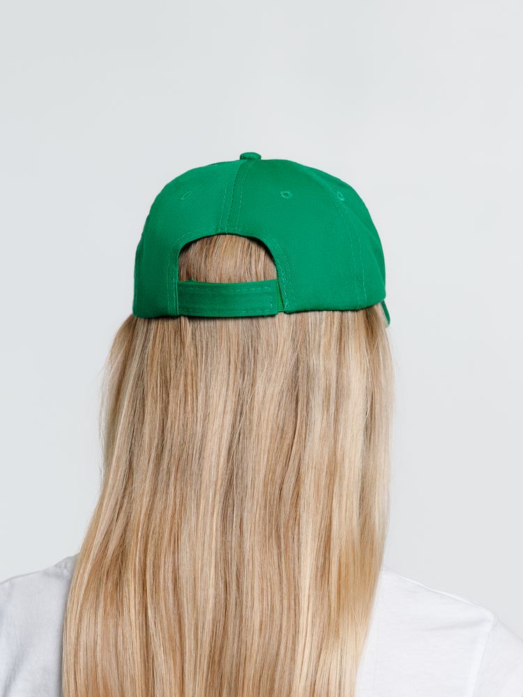 Бейсболка Promo, зеленая / Миниатюра модельного (1000)