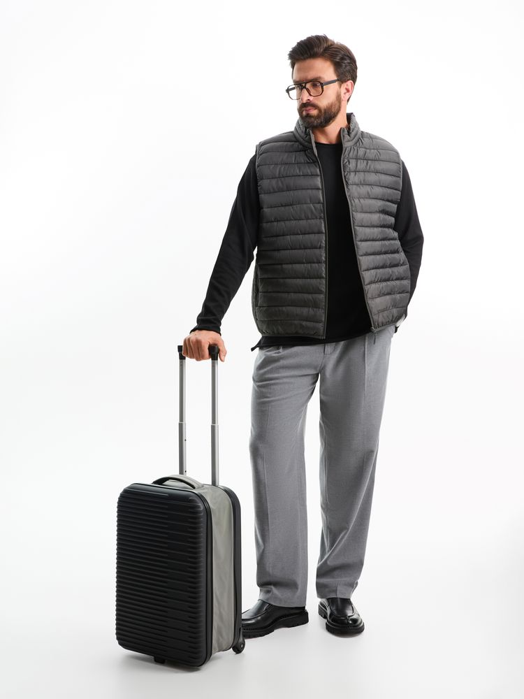 Чемодан Bonfold, черный с серым / Миниатюра WWW (1000)