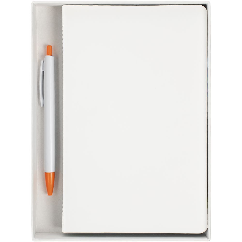 Набор Duplex, белый с оранжевым / Миниатюра WWW (1000)