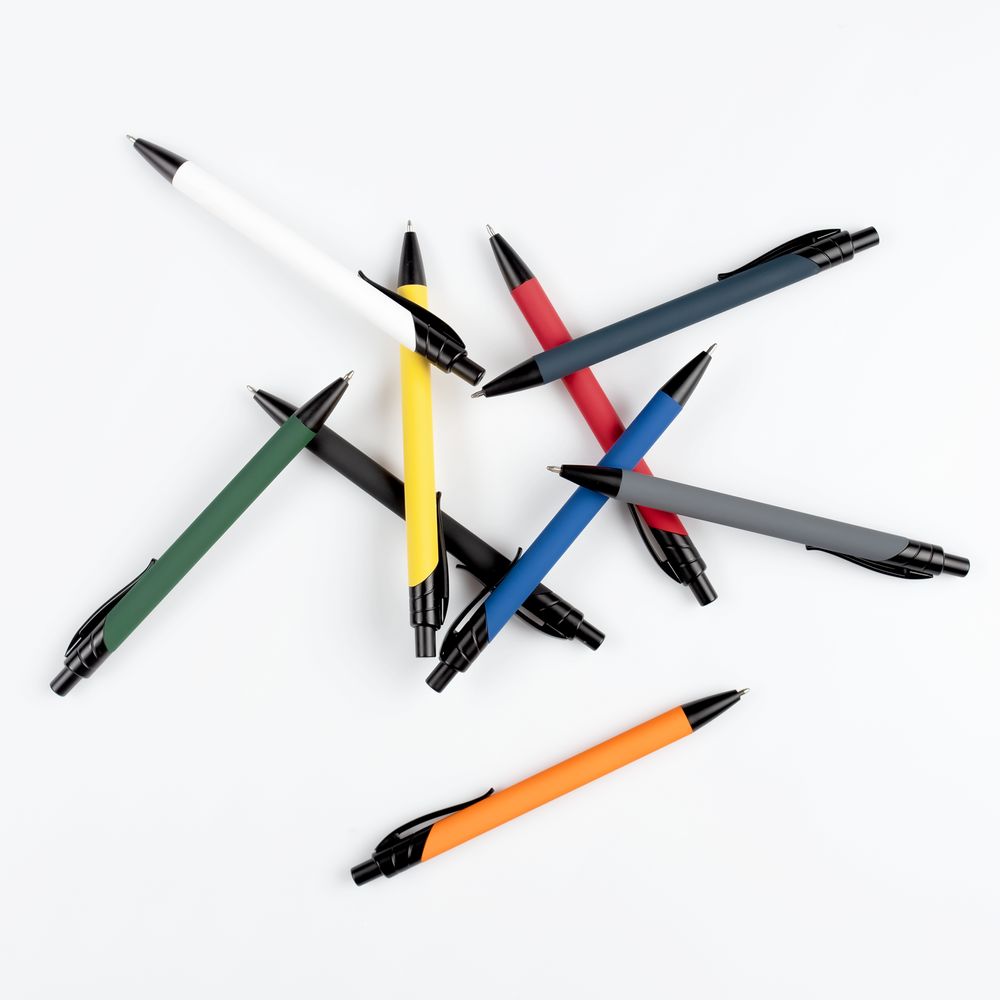 Ручка шариковая Undertone Black Soft Touch, черная / Миниатюра WWW (1000)