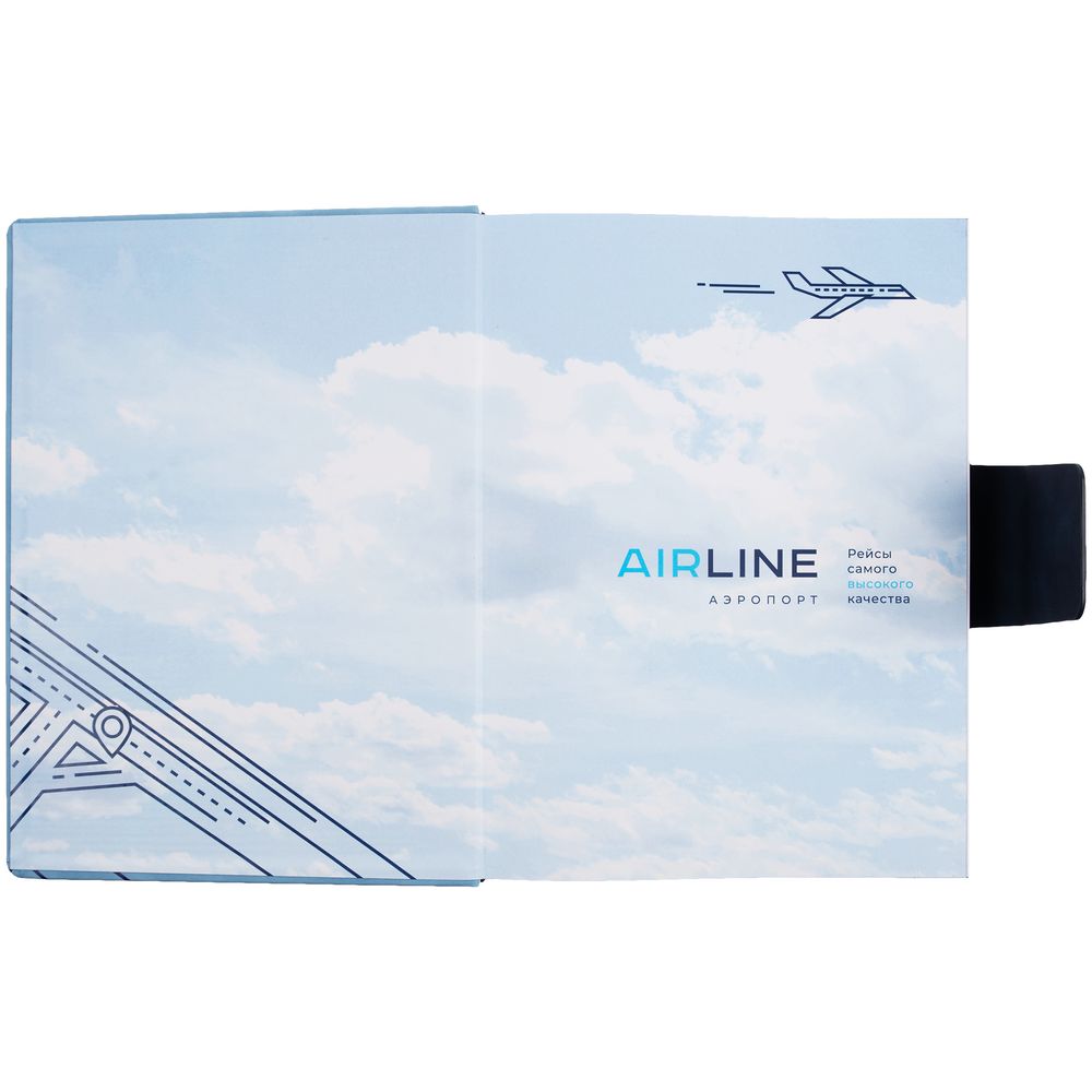 Ежедневник с хлястиком N8 на заказ / Миниатюра WWW (1000)