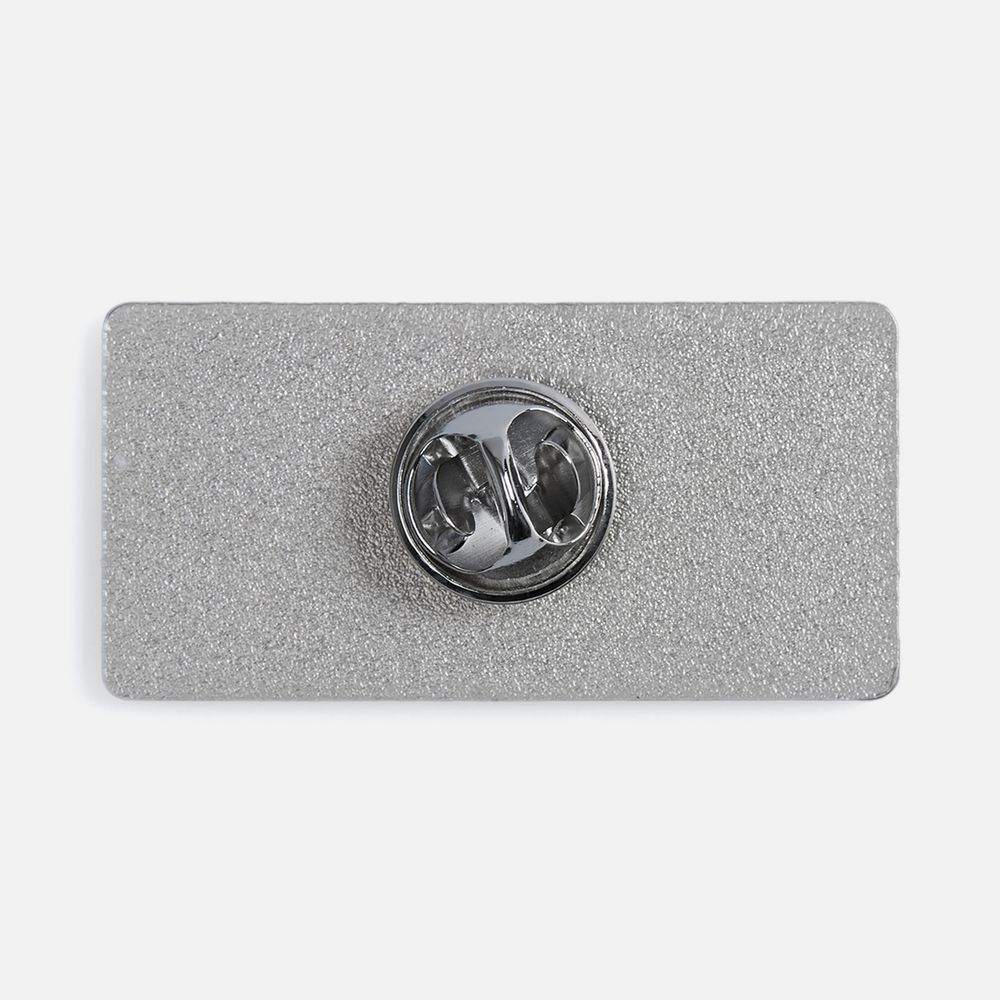 Значок Sanga Matto, серебристый глянцевый / Миниатюра WWW (1000)