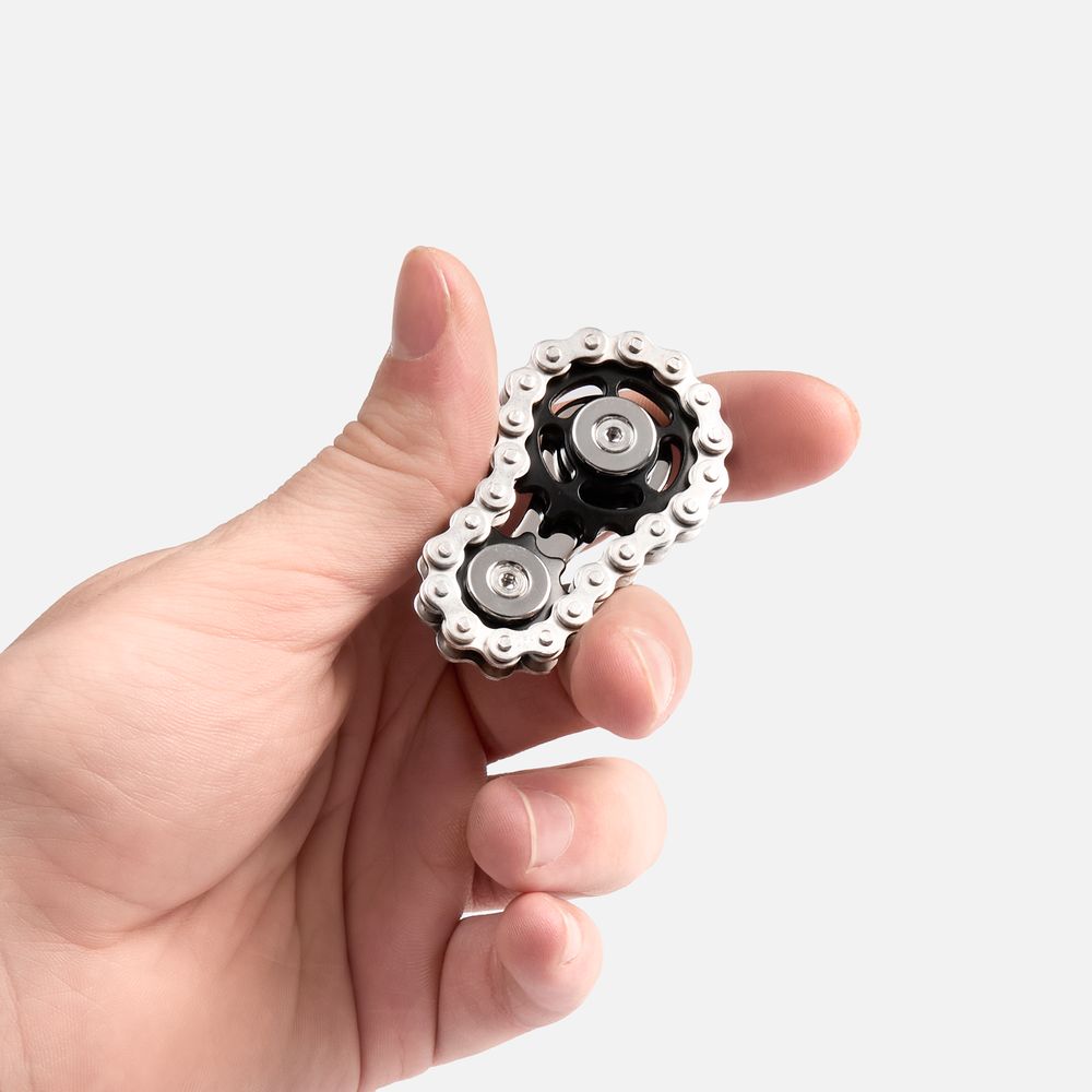 Антистресс Enchain, серебристый / Миниатюра WWW (1000)