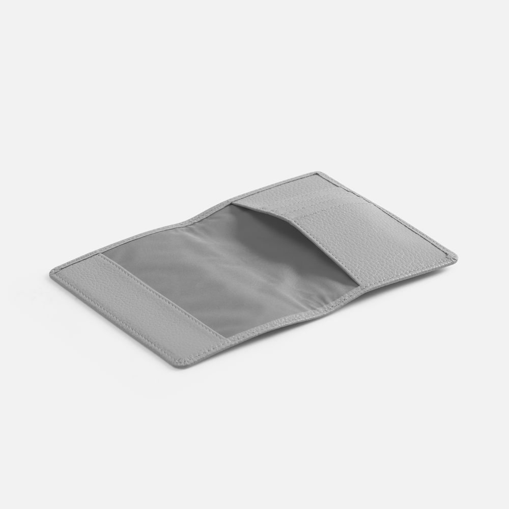 Обложка для паспорта Unison, серая / Миниатюра WWW (1000)