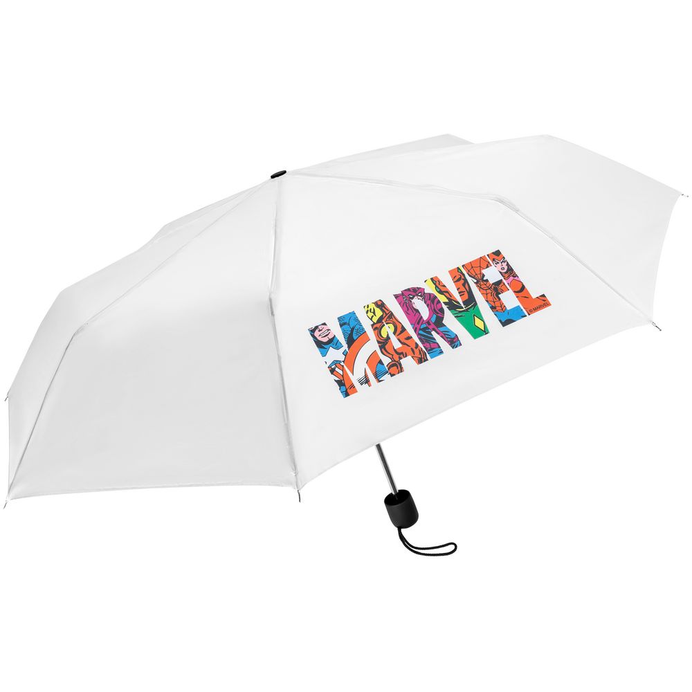 Зонт складной Marvel Avengers, белый / Миниатюра WWW (1000)