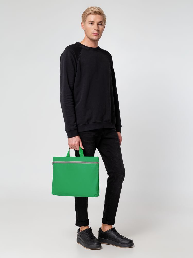 Сумка-папка Simple, зеленая / Миниатюра WWW (1000)