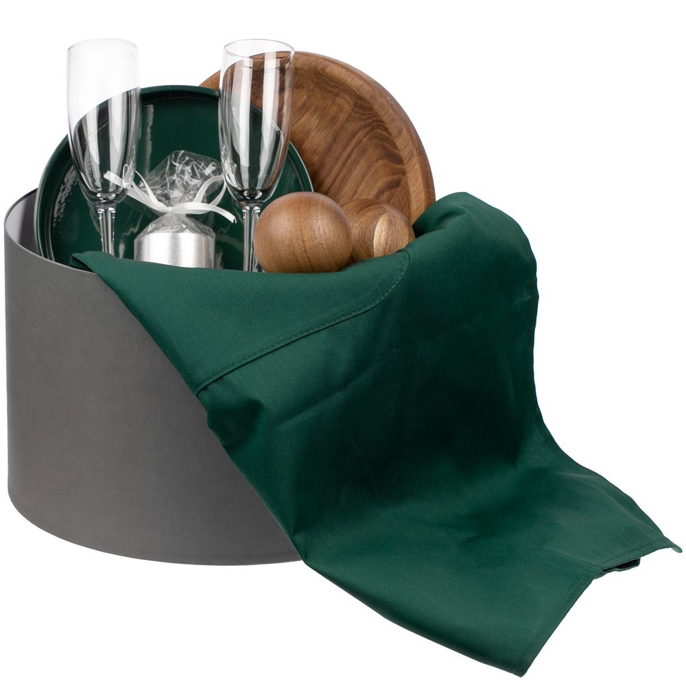 Коробка круглая Hatte, серая, уценка / Миниатюра WWW (1000)